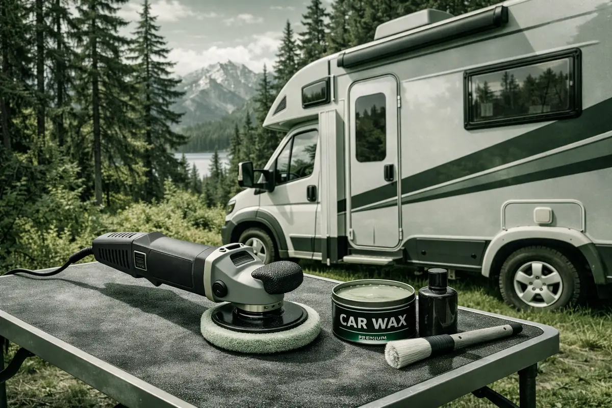 Kamper po odswiezeniu i pielegnacji w pakiecie Kamper SPA